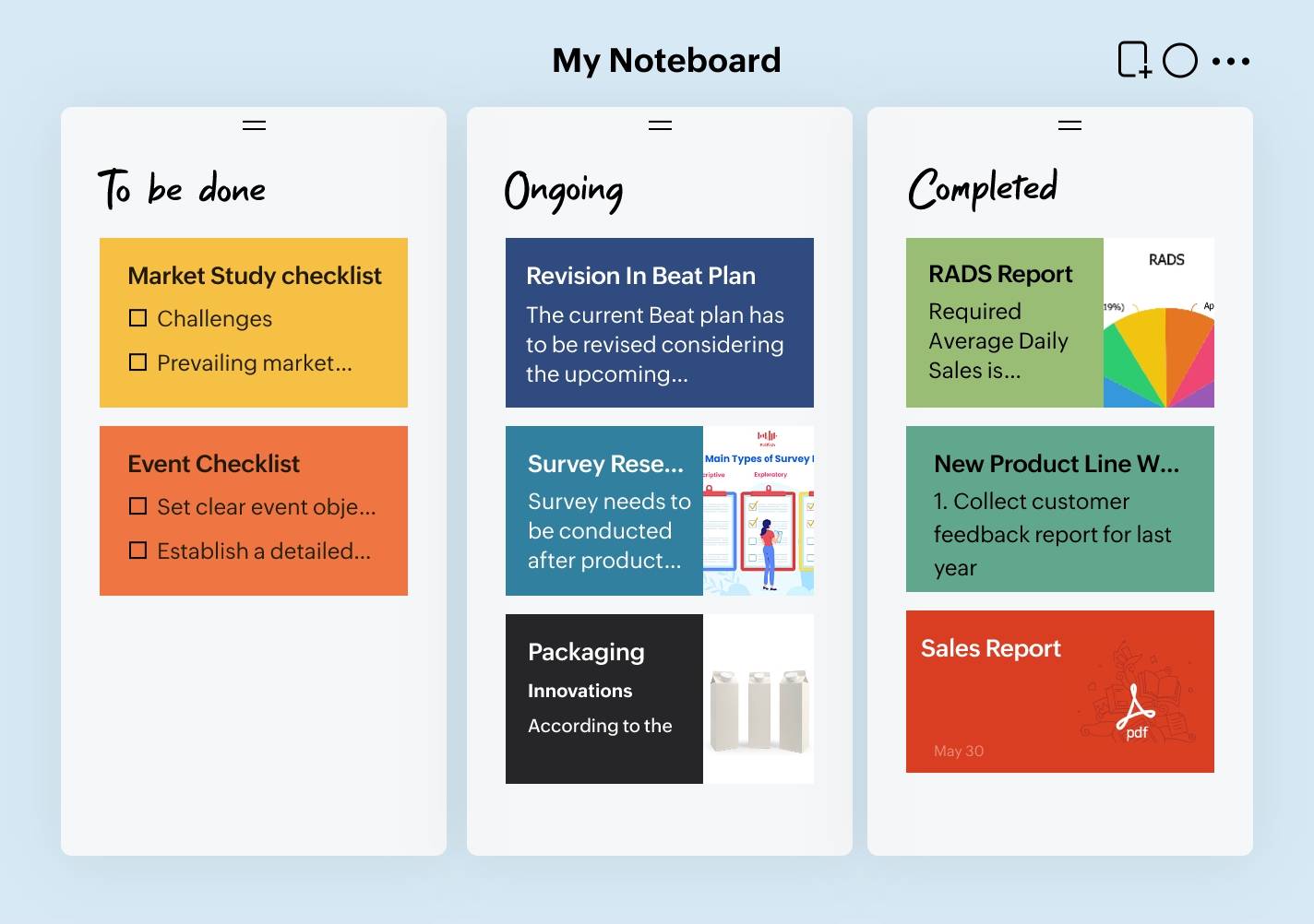Noteboards