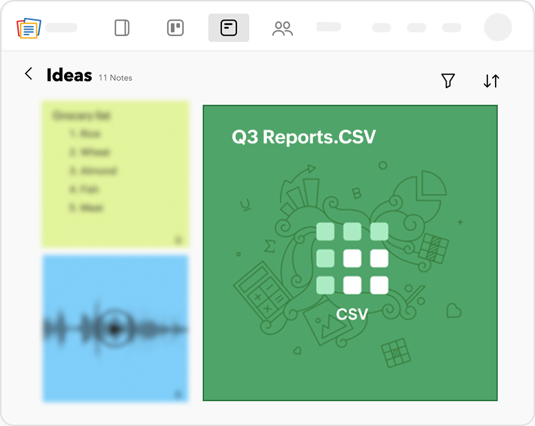 Notebook and Dropbox