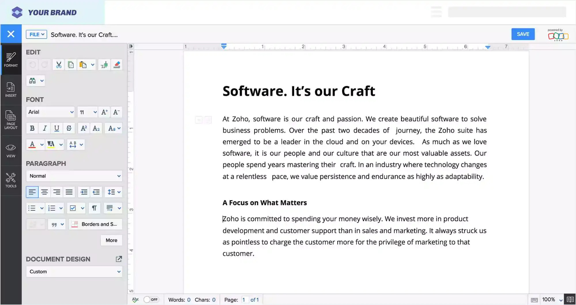 Create custom apps for your unique business needs.
