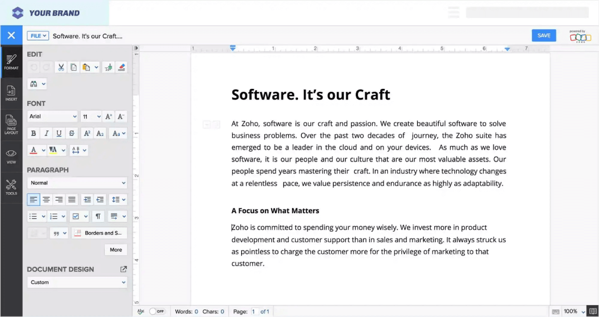 Create custom apps for your unique business needs.