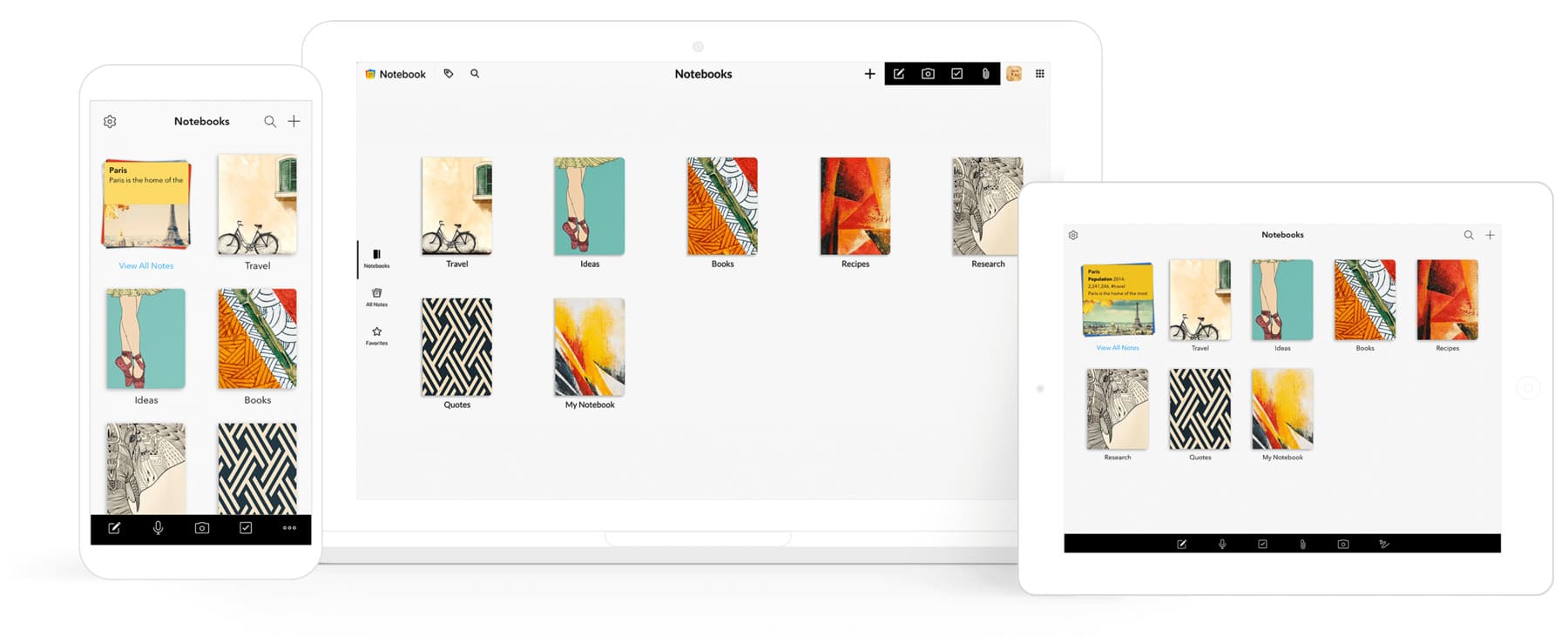 Zoho Notebook