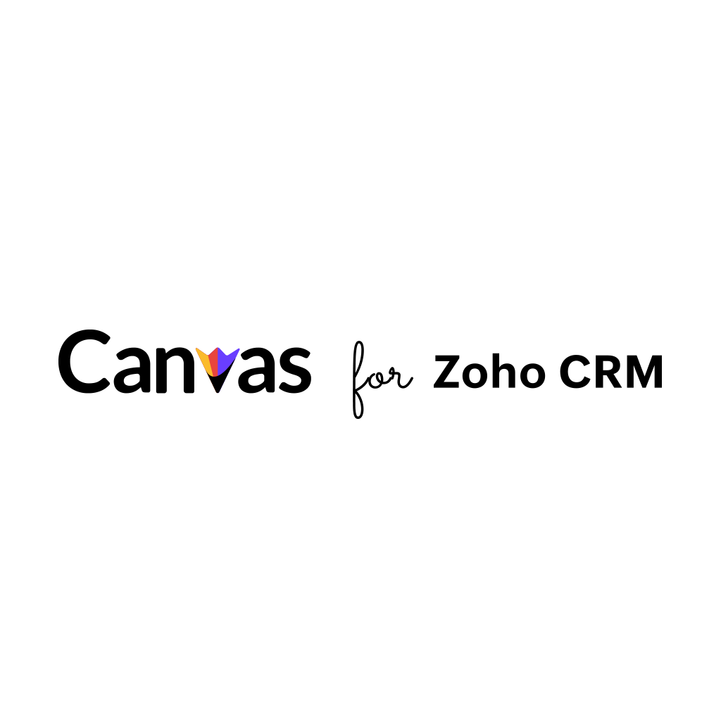 Canvas Template Gallery Zoho CRM