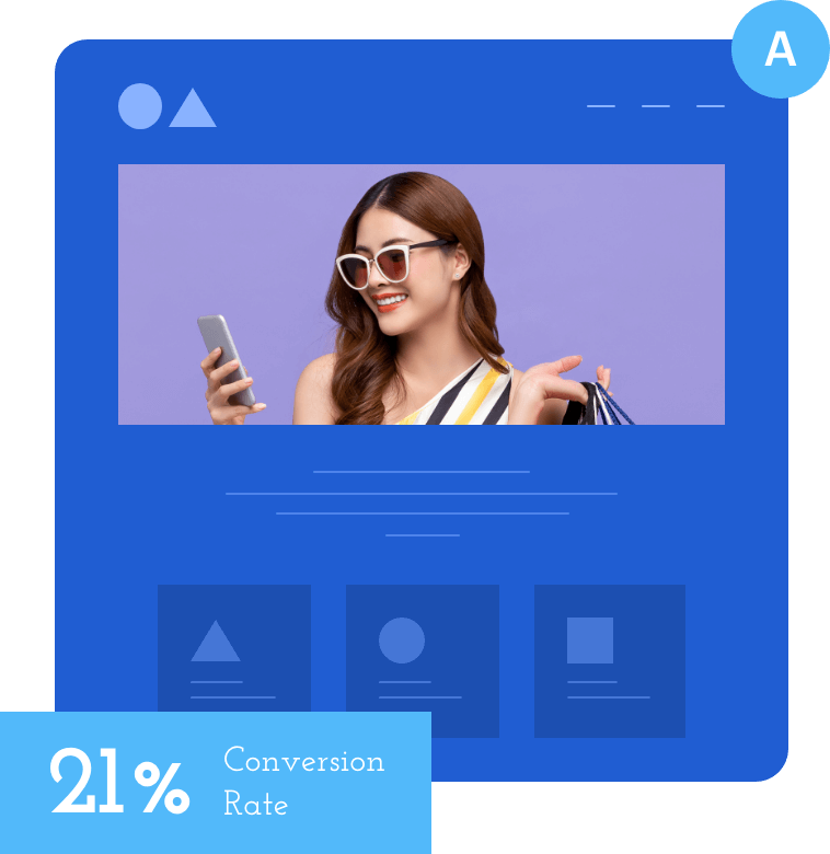 Effortlessly A/B test your website with Zoho PageSense