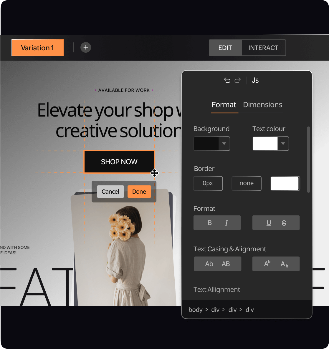 Run A/B tests without any coding knowledge