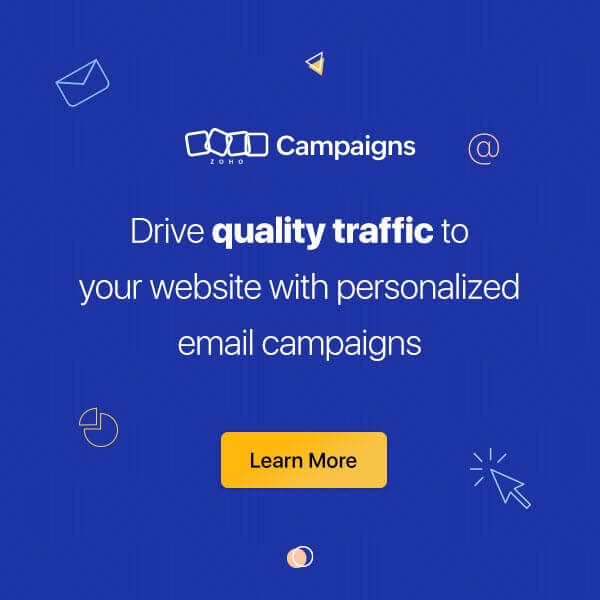 Zoho Campaigns Banner
