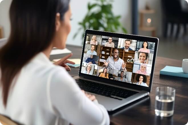 Online interactive training