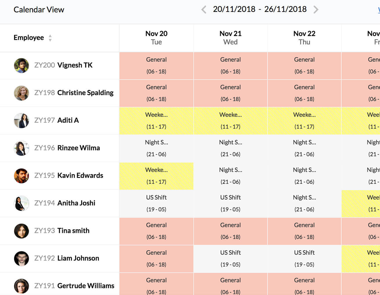 Seamlessly manage caregiver shifts and schedules 