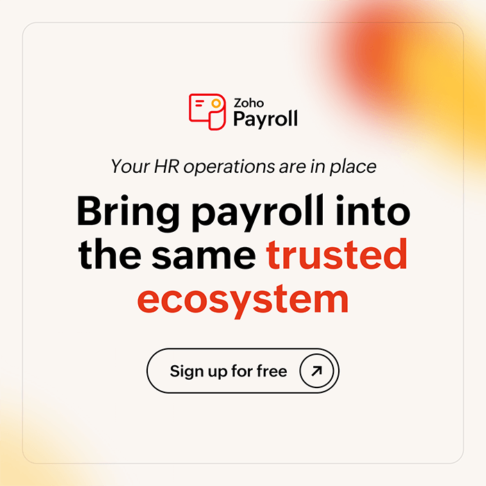 Payroll - HR operations are in place