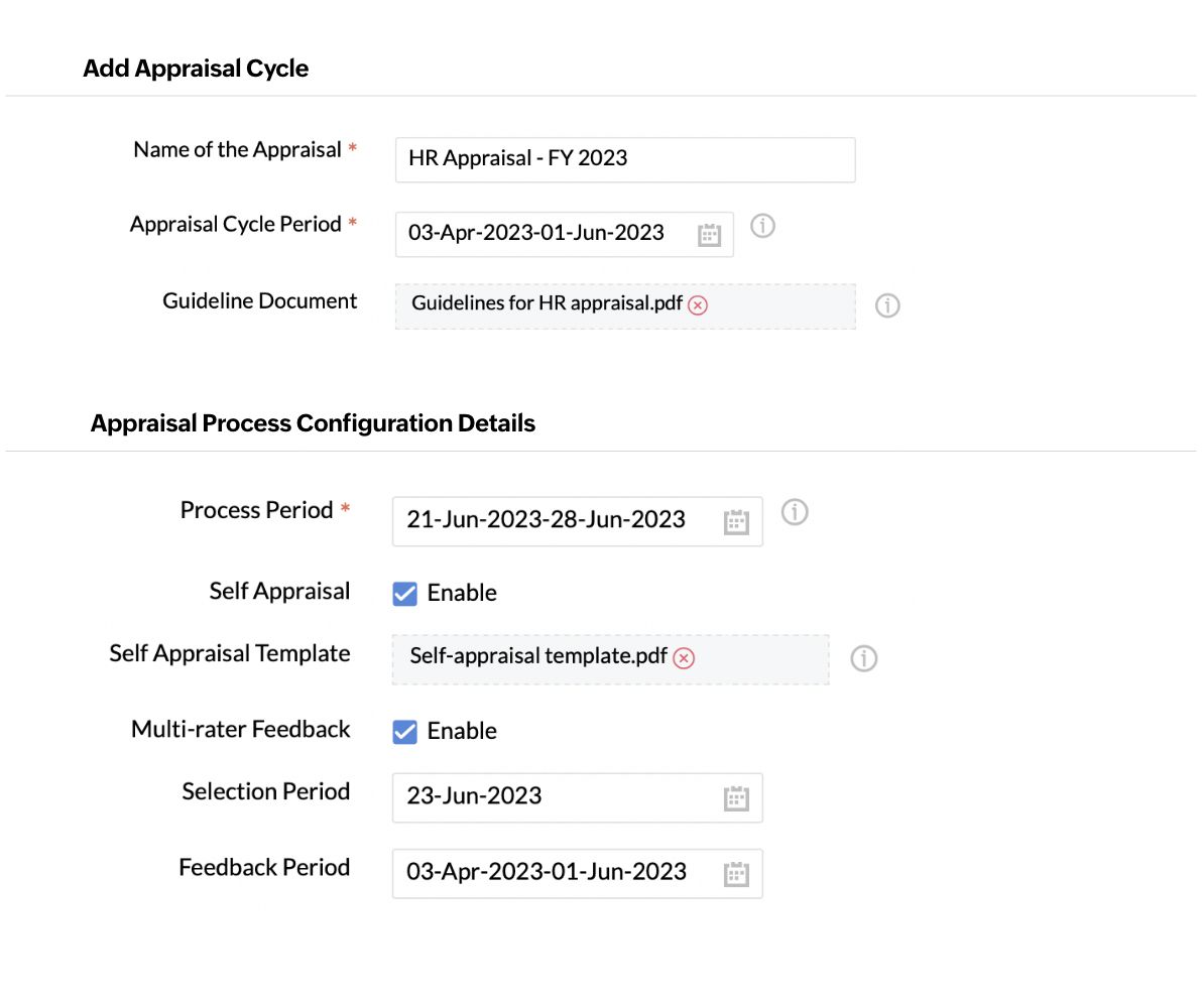 Simplifies performance appraisals
