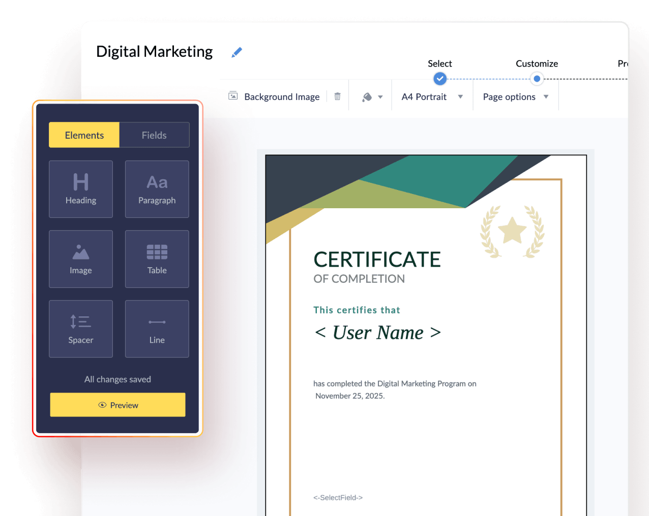 Leave dashboard overview