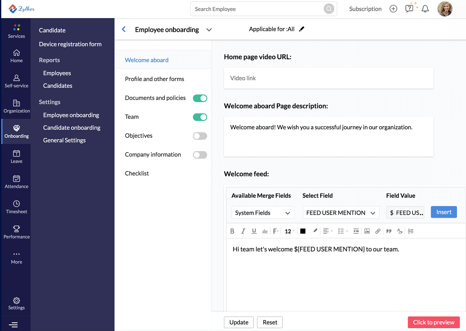 Personnalisez l'intégration aux workflows