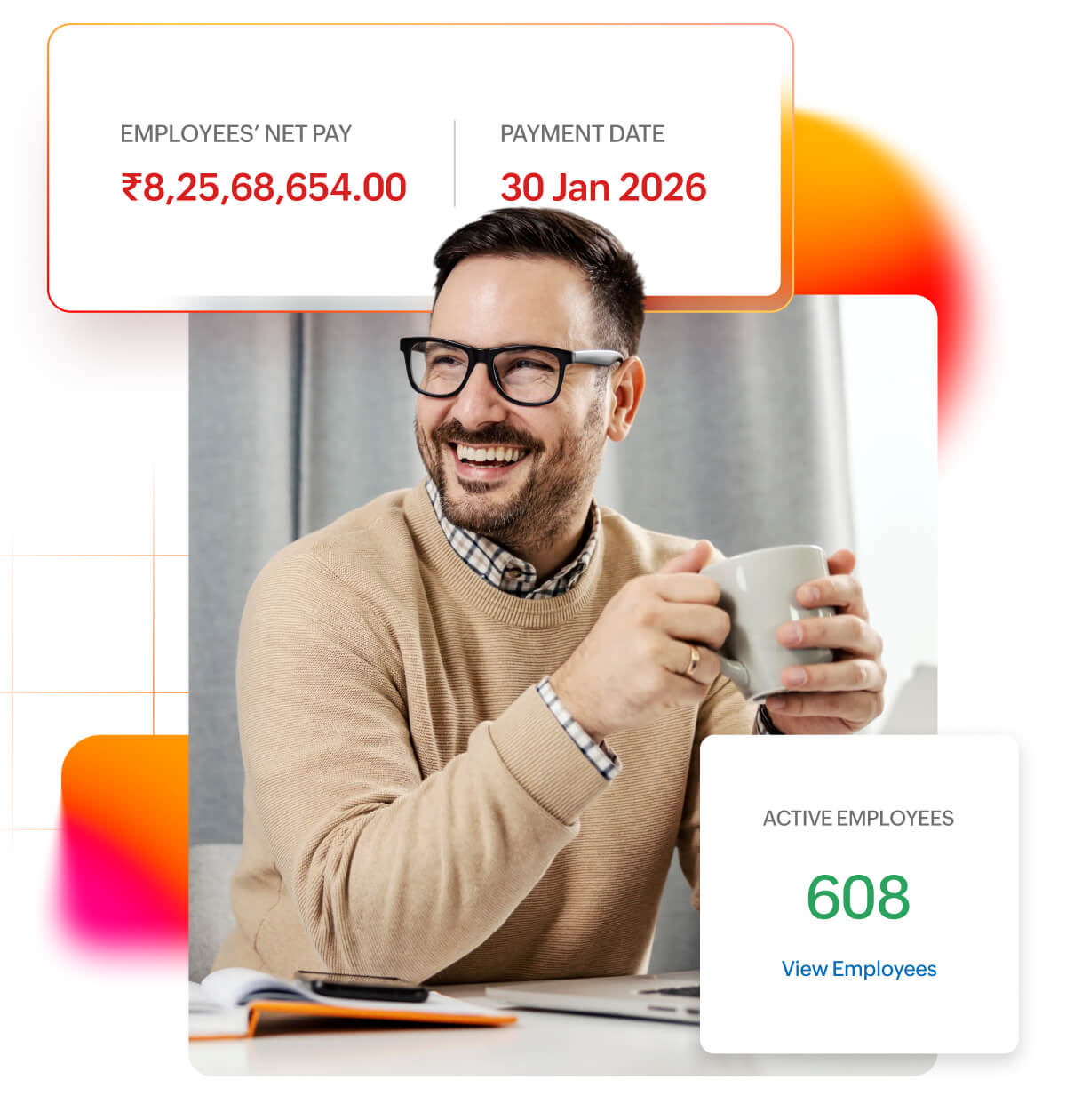 Zoho People Plus payroll dashboard for Indian businesses