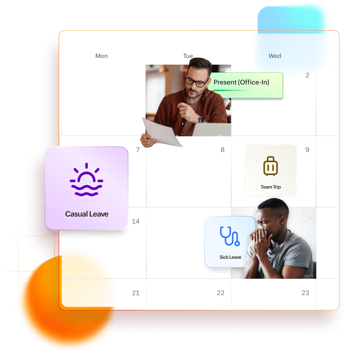 People Plus Time and Attendance management dashboard