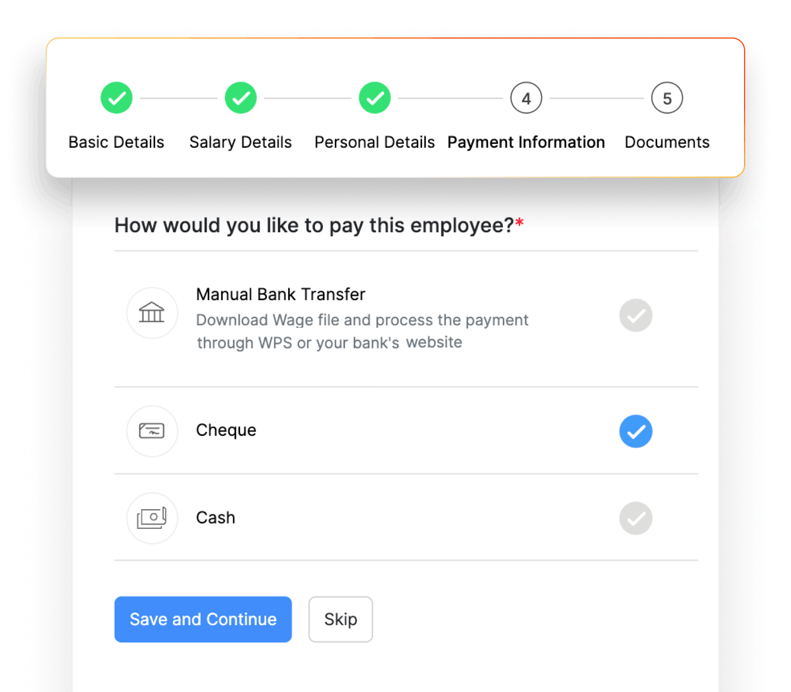 WPS management screenshot