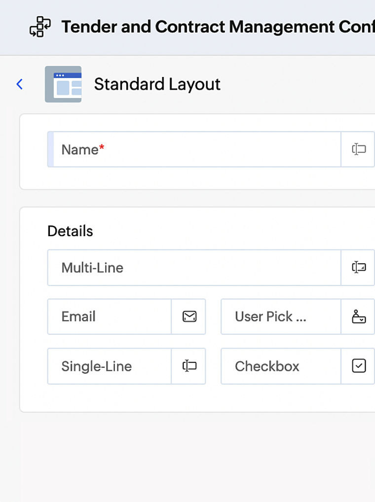 Tender and Contract Management
