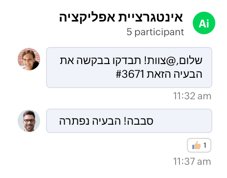 פיתוח ותיקון בעיות