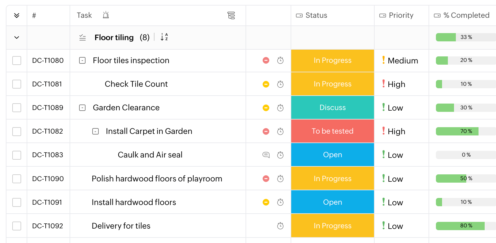 Project management built to keep track of all your work