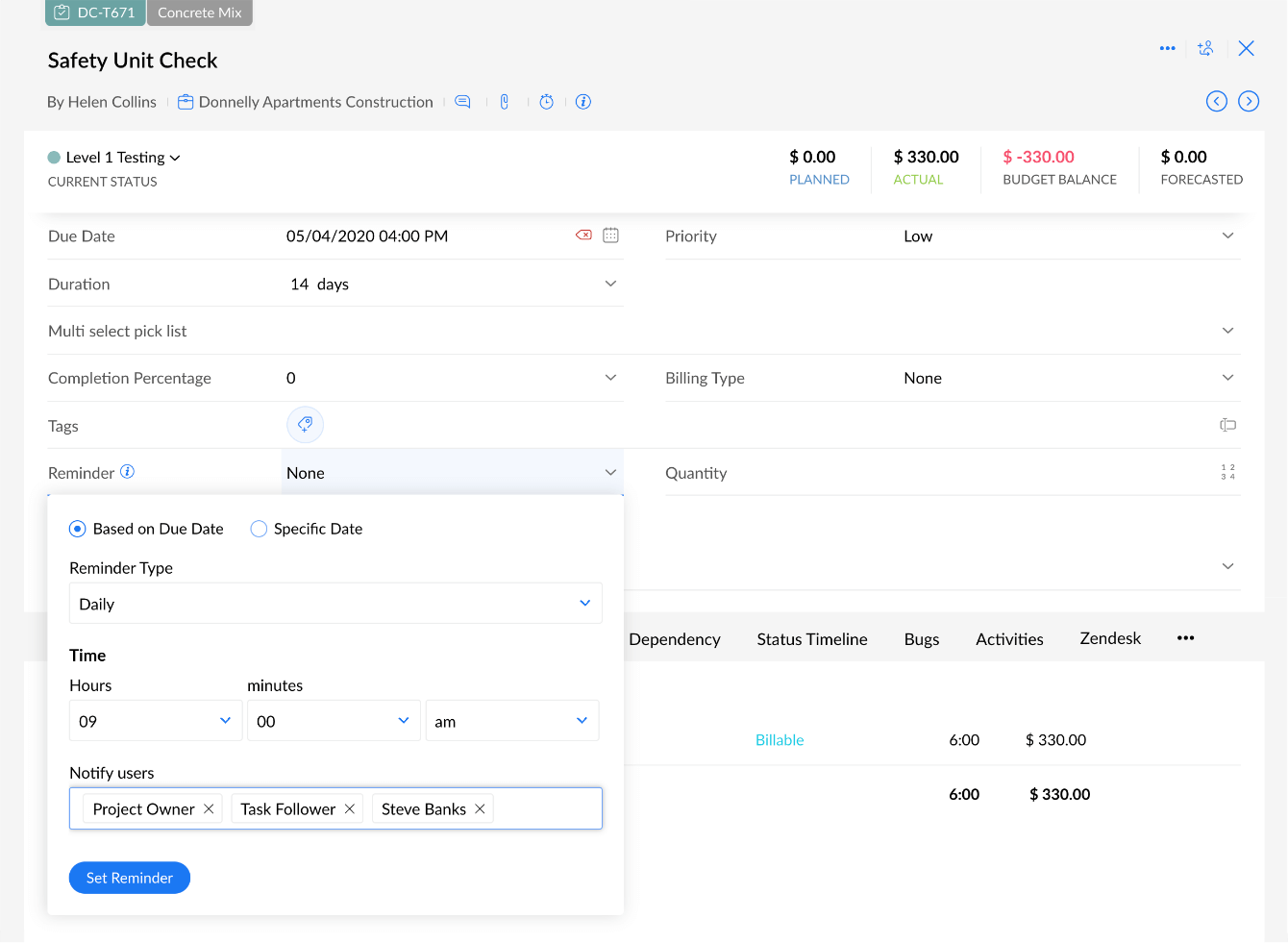 Our workload management tools let you prioritize work effectively
