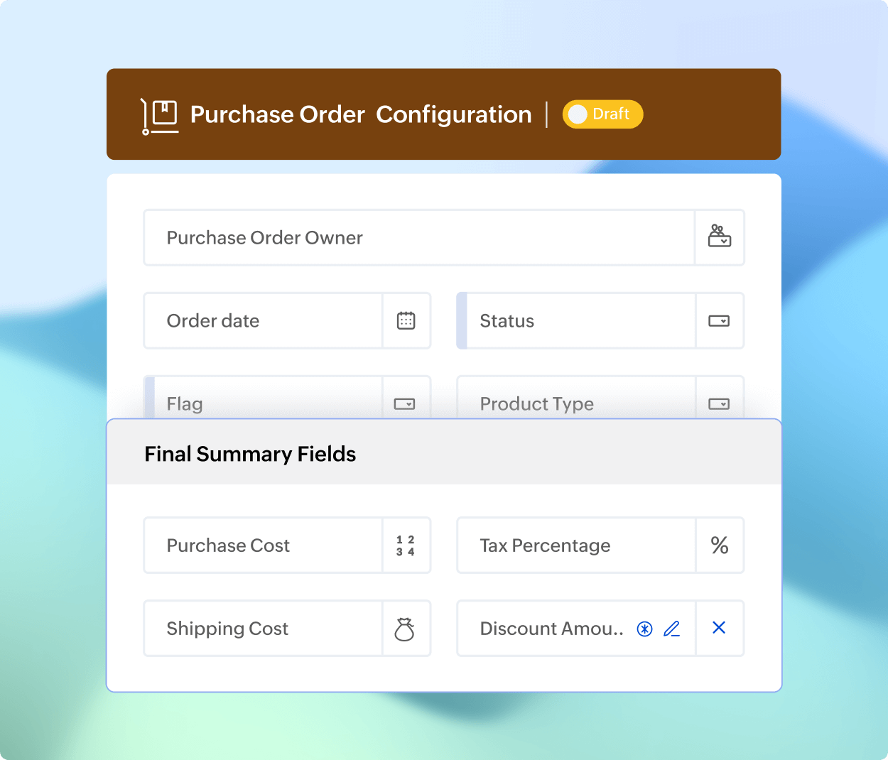 Structure purchase workflows your way with Zoho Projects