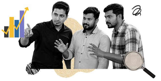 The founding Zoho Projects team in 2006