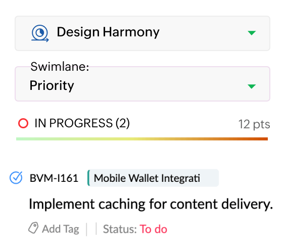 Agile header task