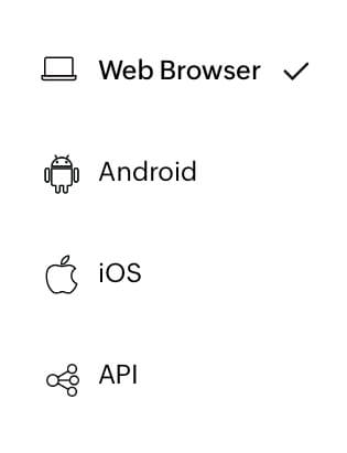 Testing platforms icon