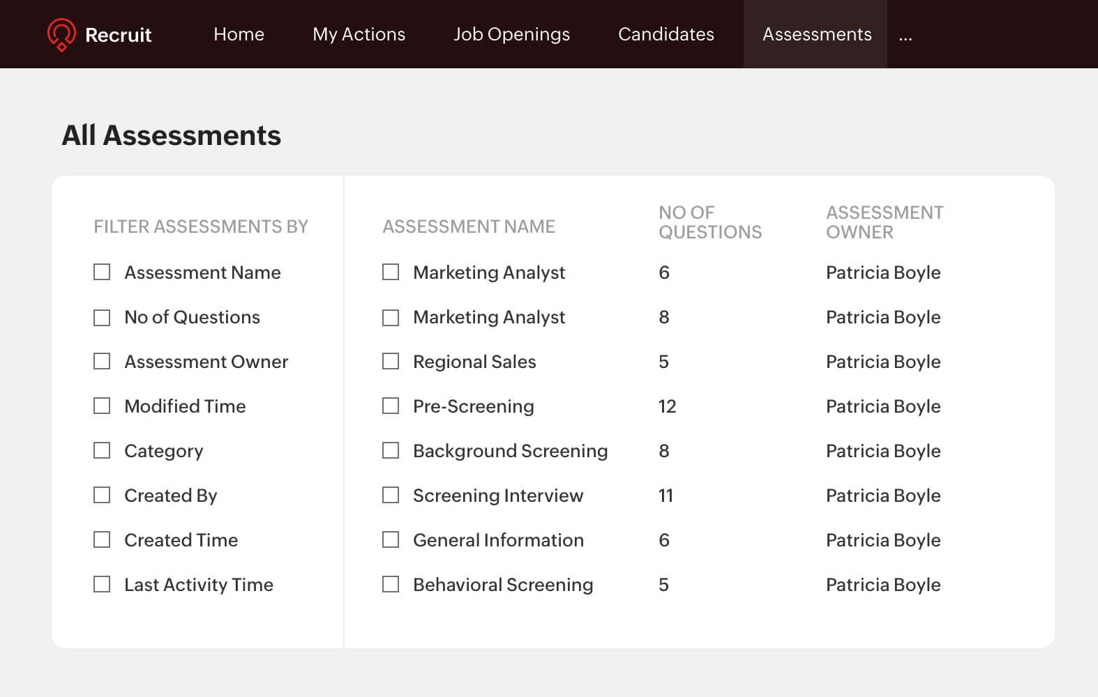 Assessing competency