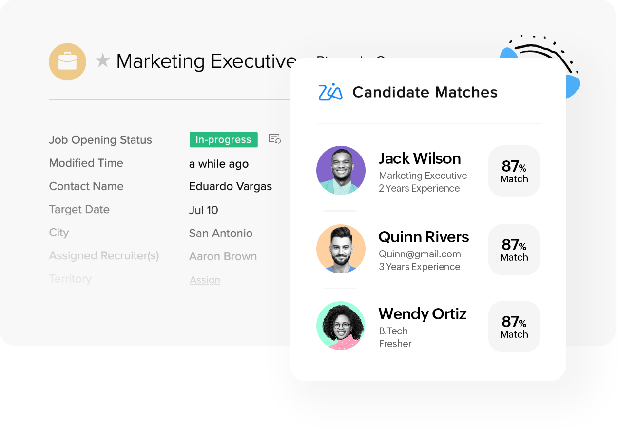 Manatal Alternative | Compare Manatal ATS vs Zoho Recruit