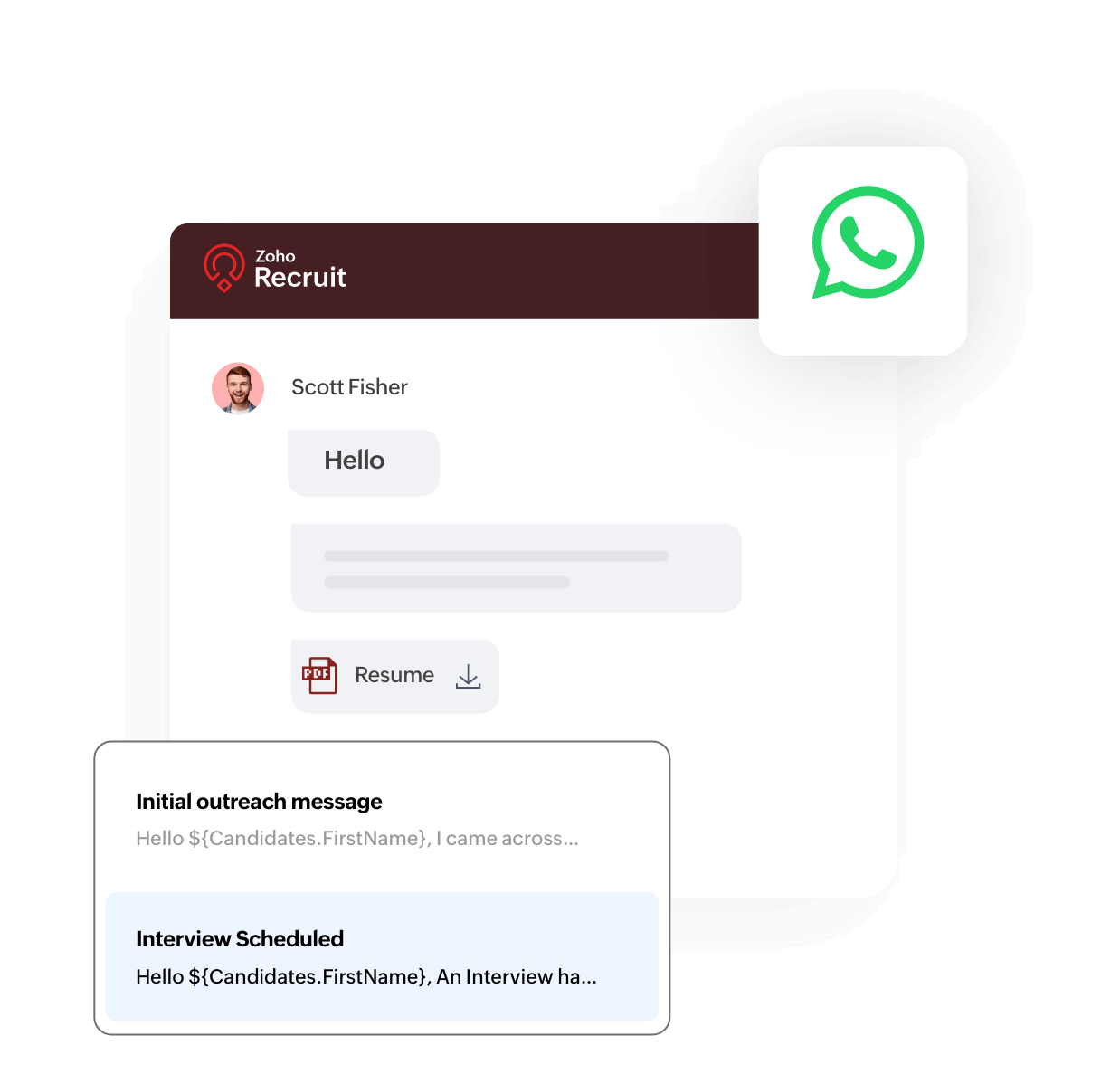 WhatsApping your candidates yet