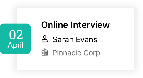 Programe entrevistas con facilidad