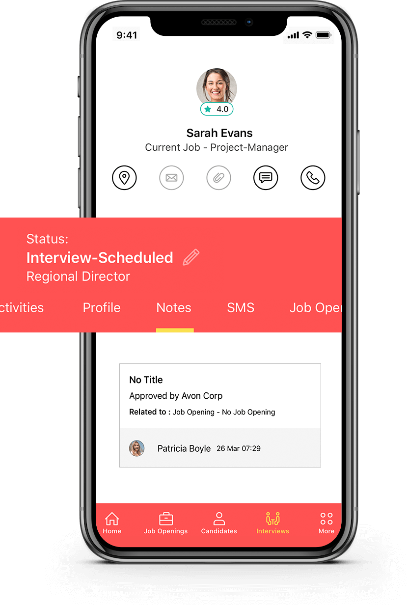 Llame o envíe un mensaje de texto con un solo toque