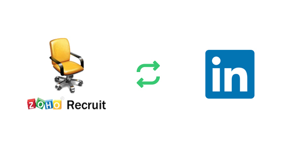 Zoho Recruit integrates with LinkedIn