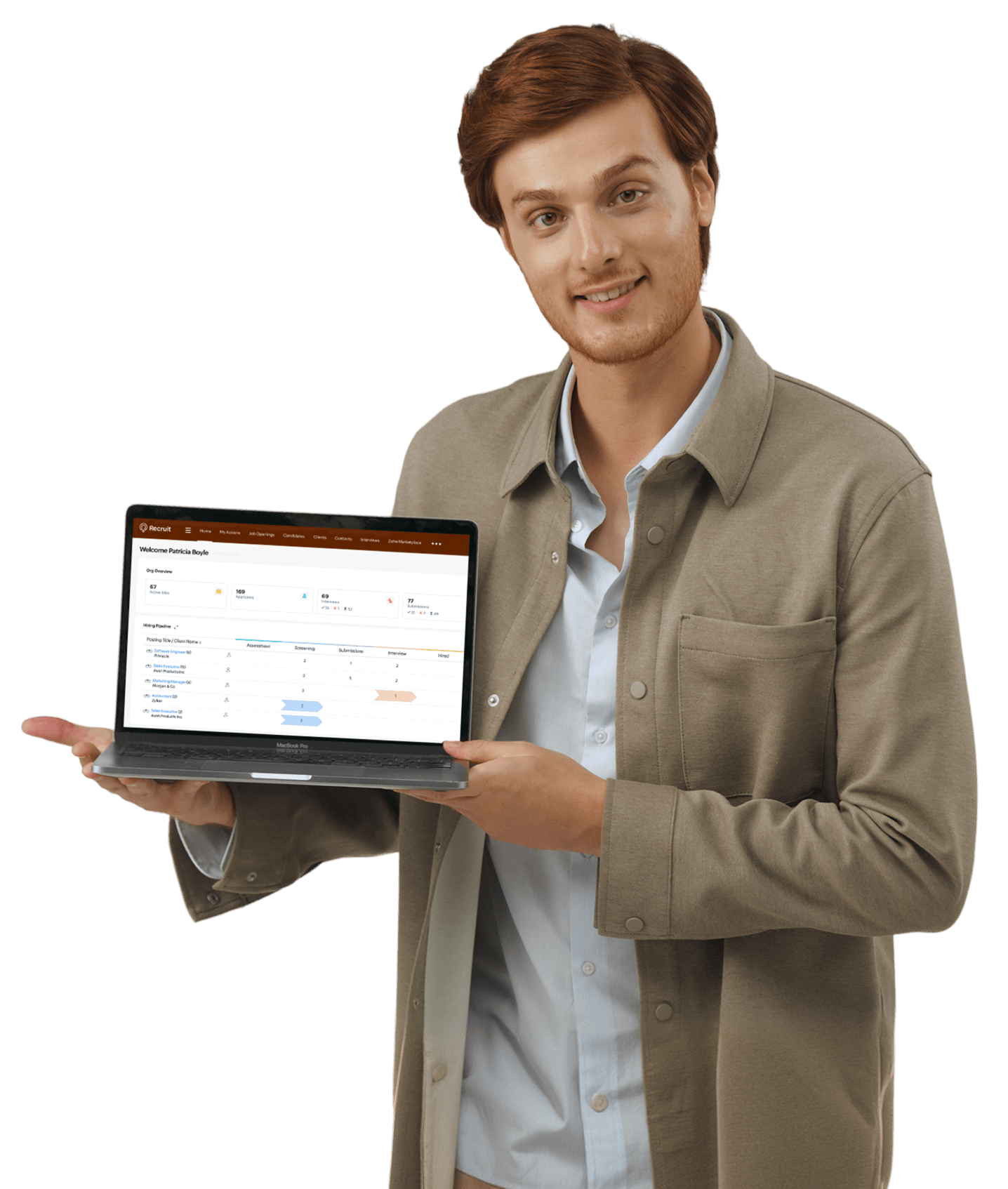 Patricia Boyle, Zoho Recruit customer portrait