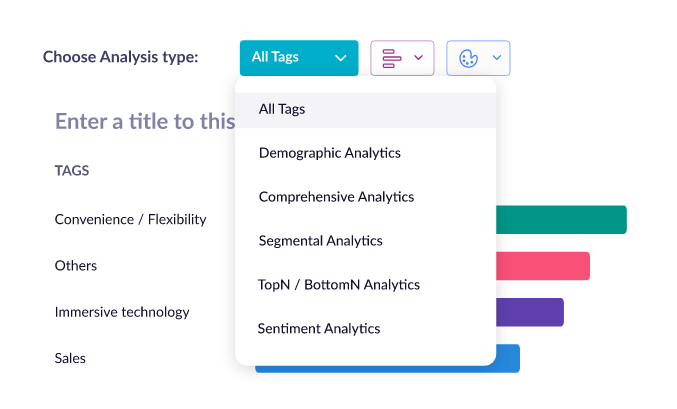Uncover insights with different types of analytics