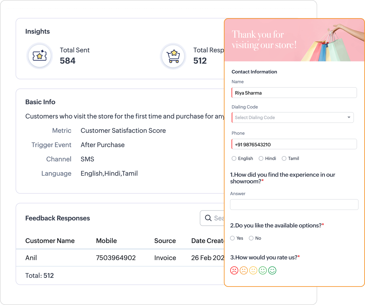 Activate smart feedback for every purchase