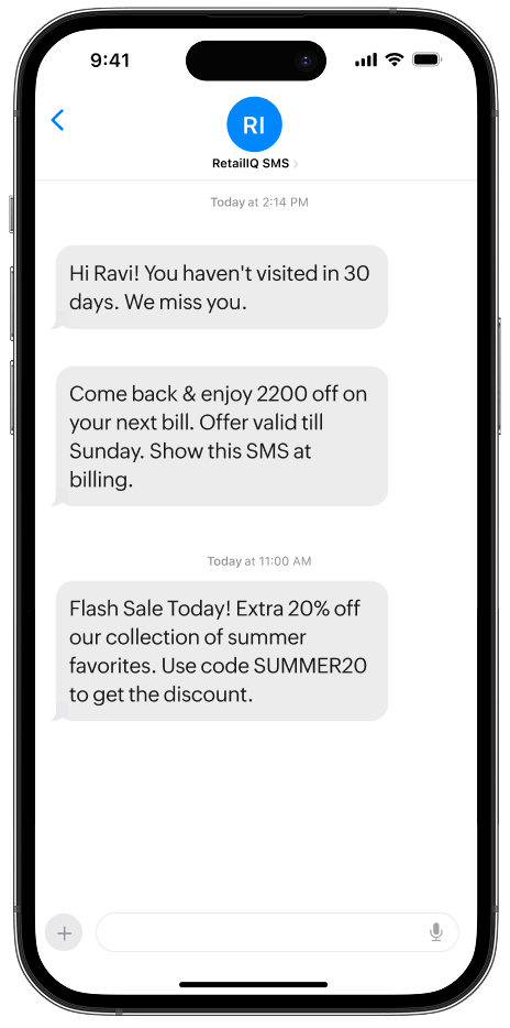 Run high-impact campaigns with smart retail marketing