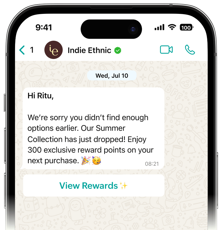 Activate smart feedback for every purchase