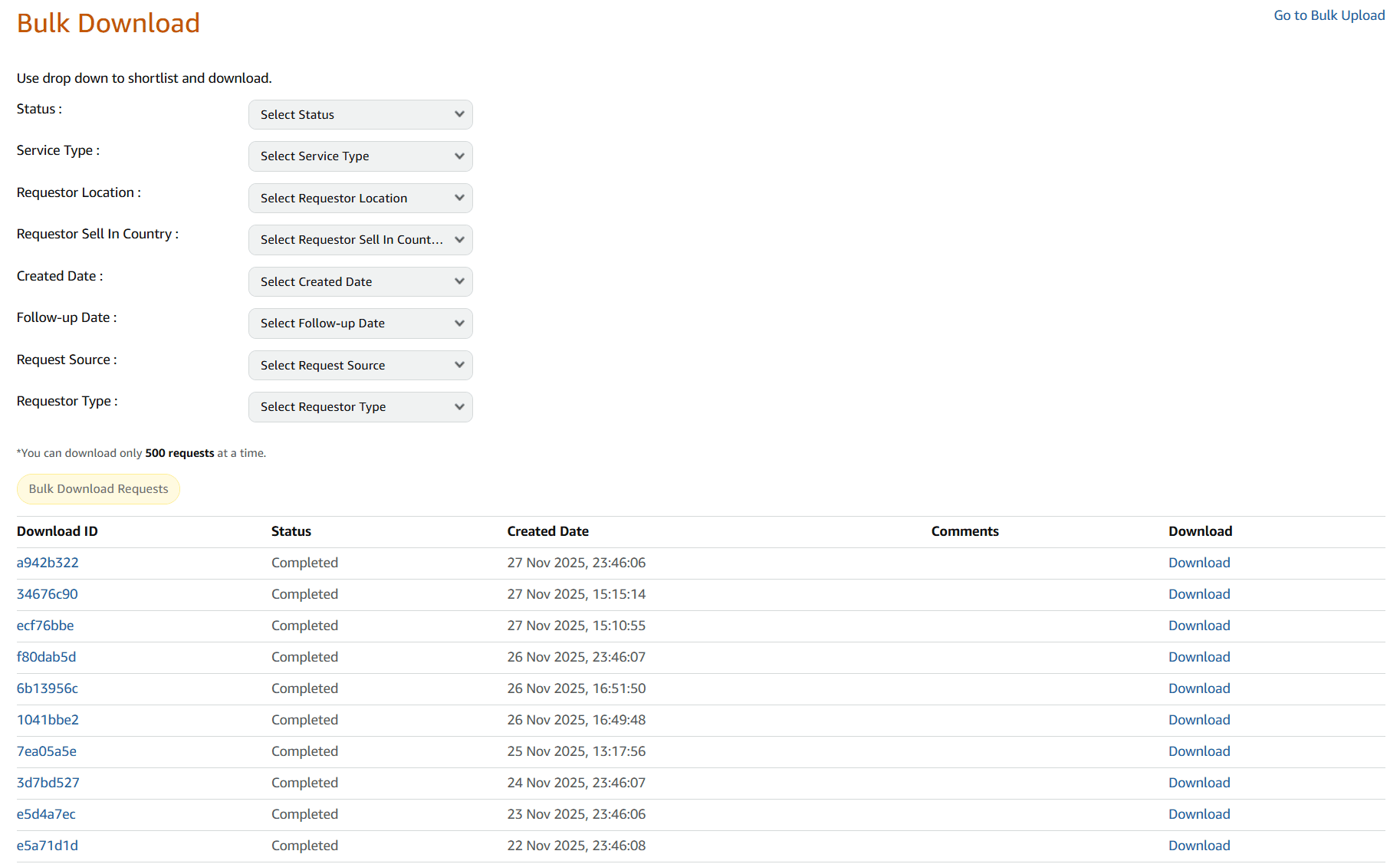 Automatically updated leads from Amazon ASP to Zoho CRM
