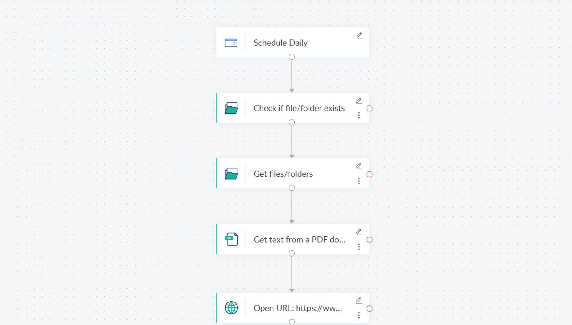 RPA Files automation window