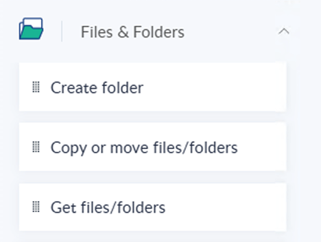 Automate file and folder tasks like opening folders, moving or copying files, renaming items, and organizing directories.