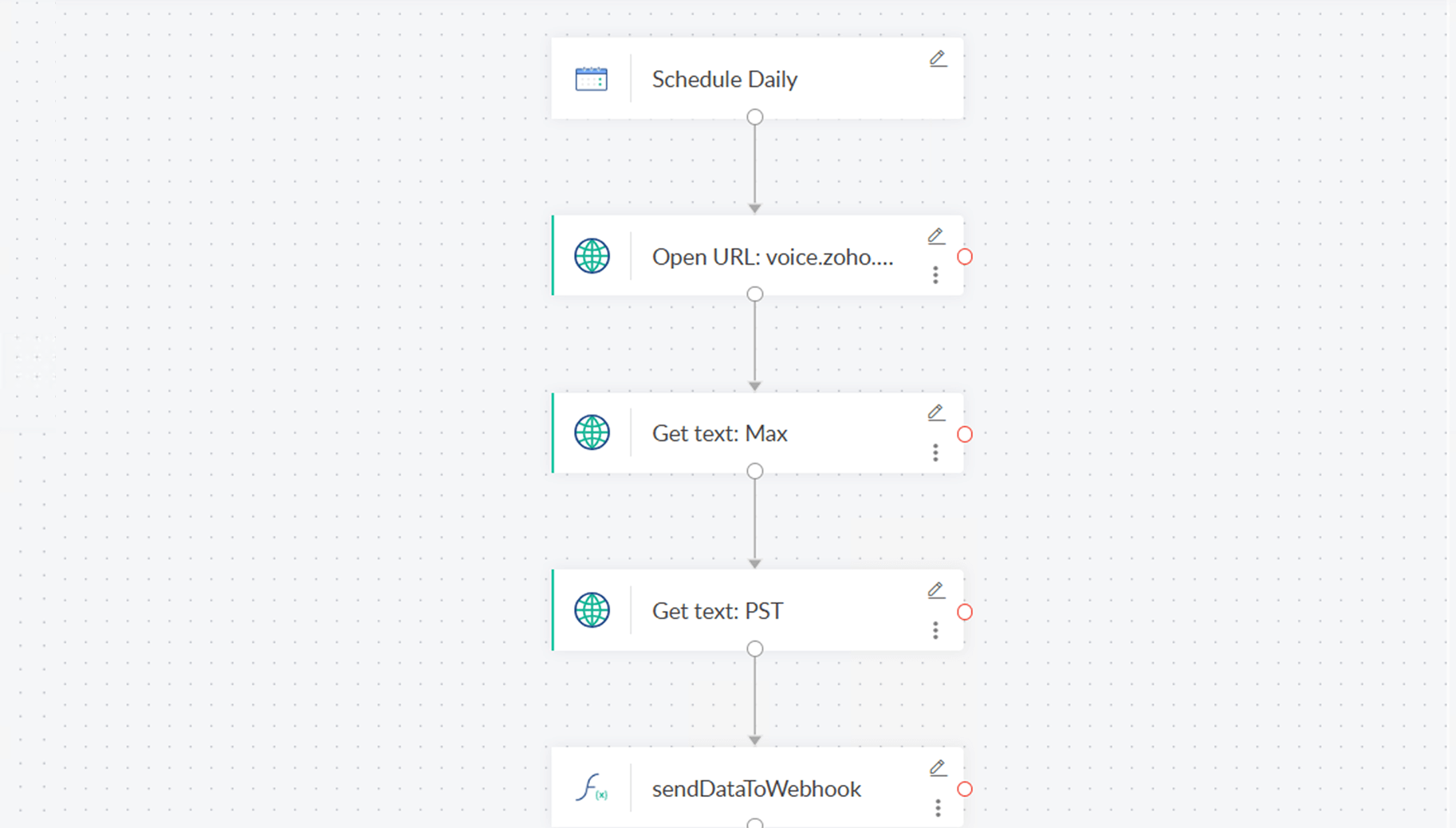RPA Web automation window