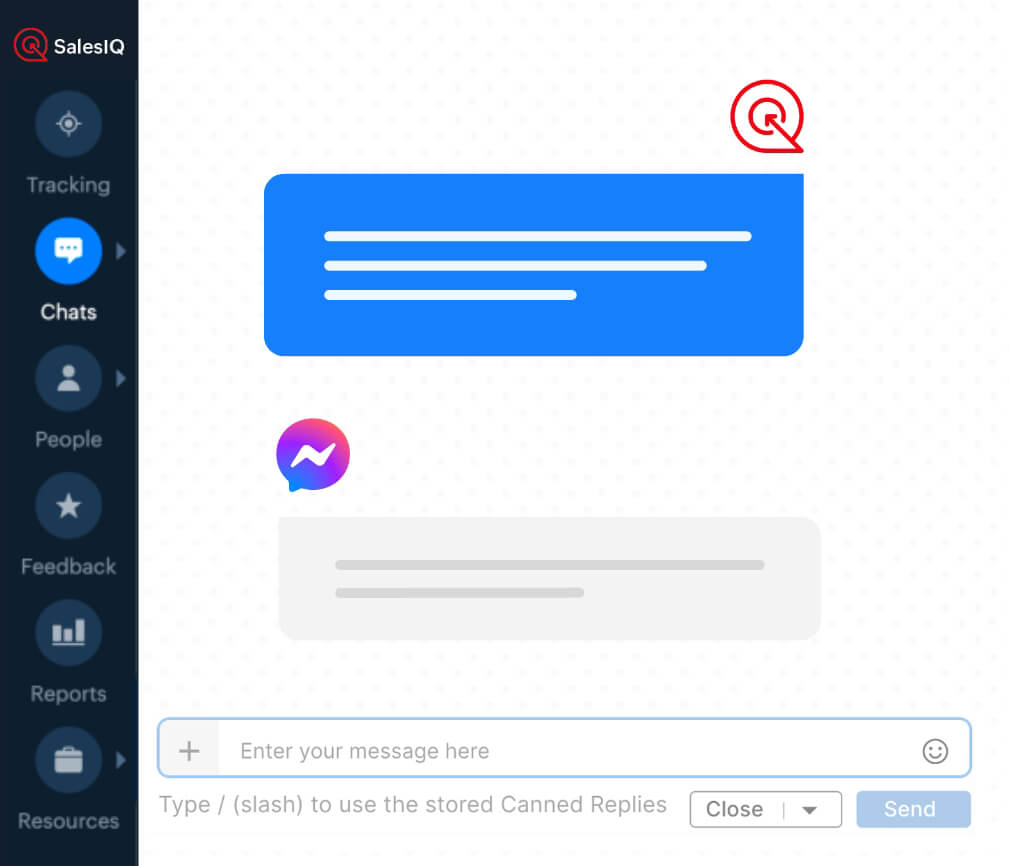 Zoho SalesIQでFacebook Messengerのチャットサポートを効率的に管理