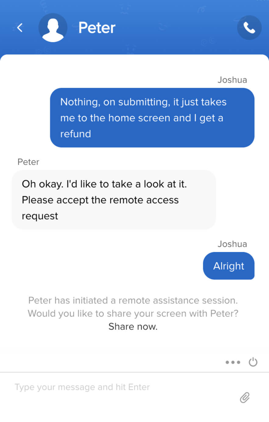 Screen sharing and remote access