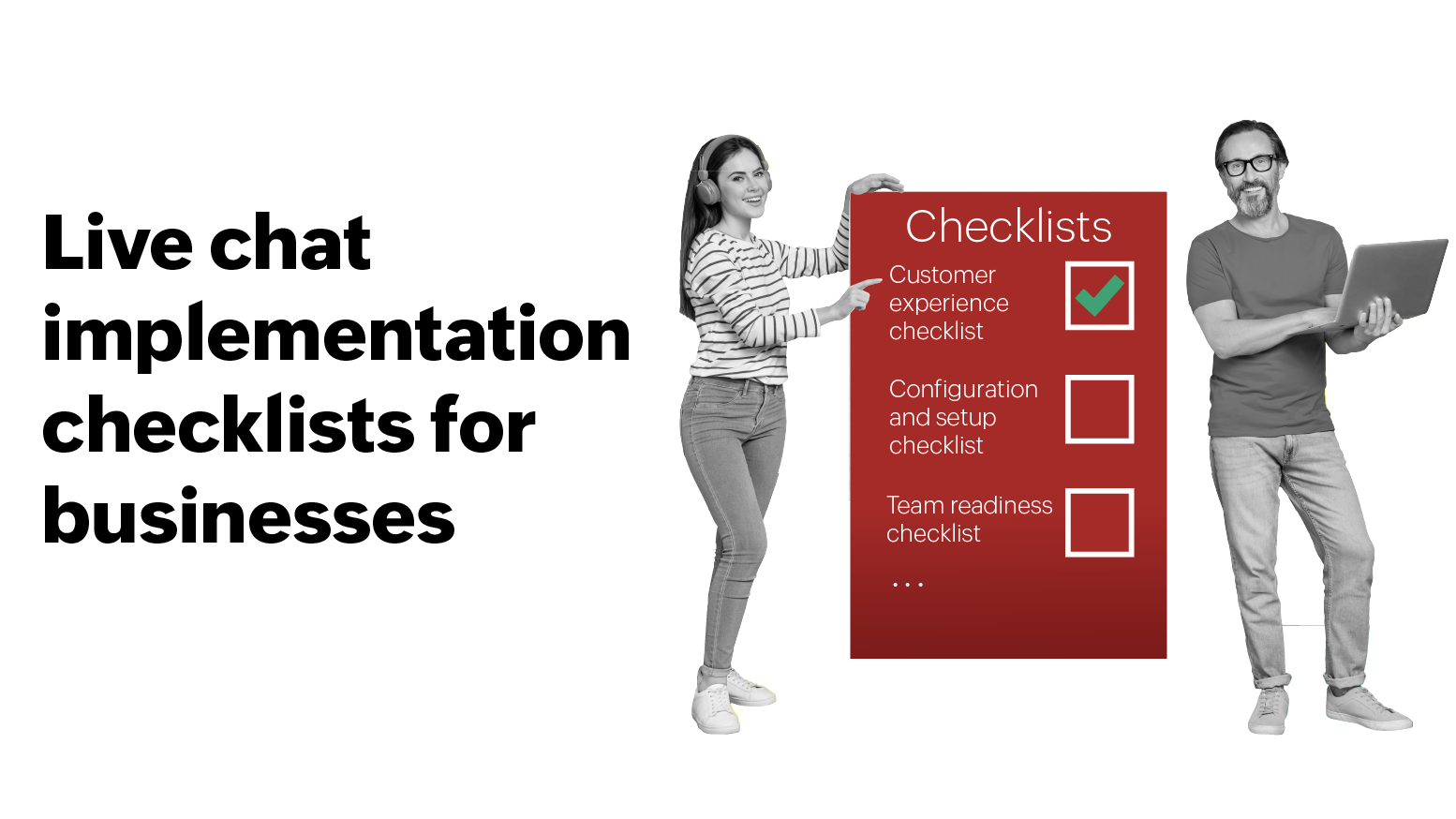 live chat checklist