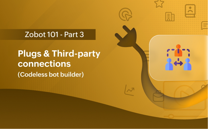 Plugs in SalesIQ chatbot for advanced actions 