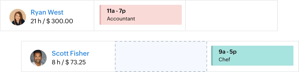 Scheduling Interface