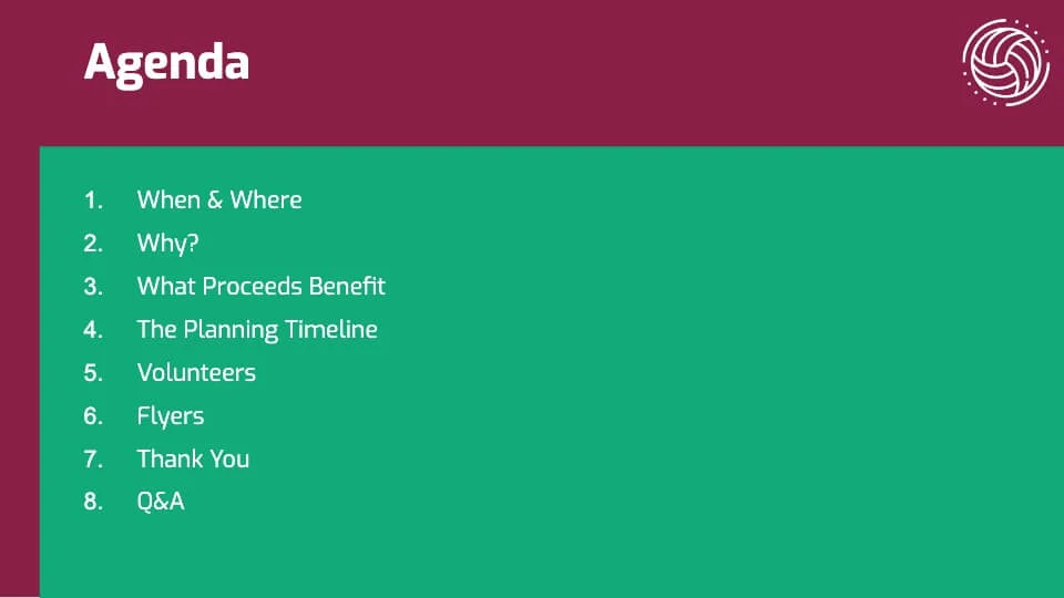 Agenda