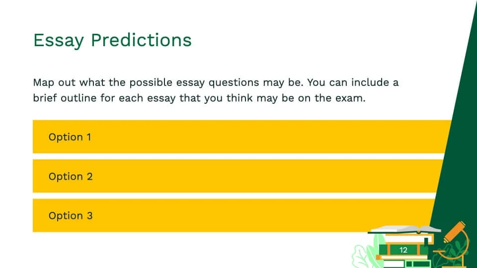 Essay prediction