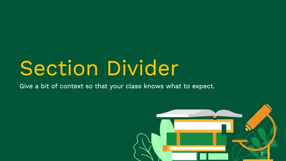 Section Divider