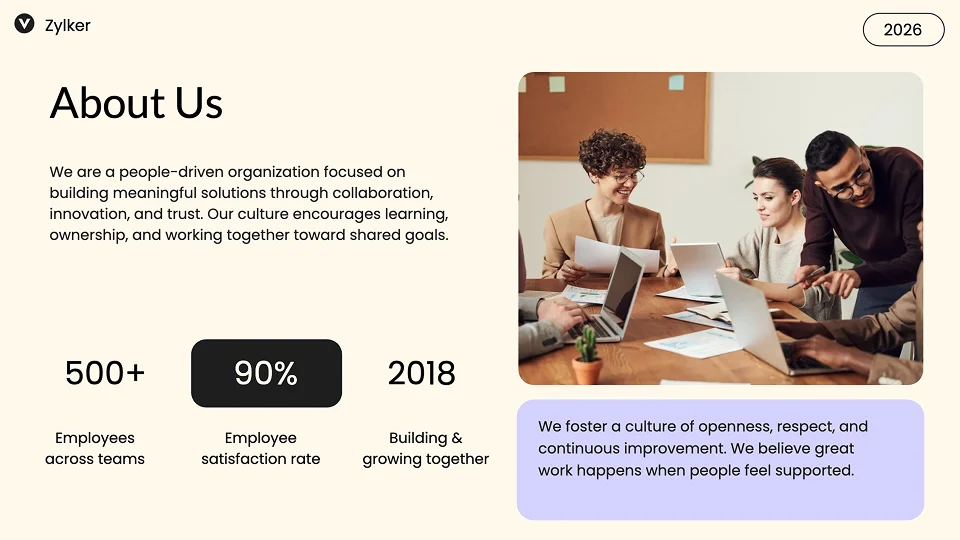 Employee Handbook Presentation Template